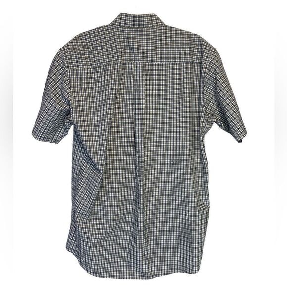 Jos A Banks Checkered Short Sleeve Dress Shirt - Picture 2 of 4
